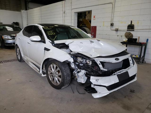 KIA OPTIMA EX 2014 with VIN 5XXGN4A71EG348124 - Photo from auction
