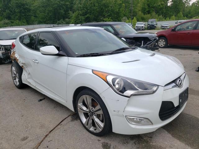 HYUNDAI VELOSTER 2013 with VIN KMHTC6AD3DU118322 - Photo from auction