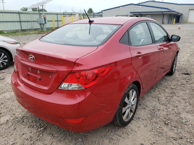 Photo 4 from auction – 2012 HYUNDAI ACCENT GLS with VIN KMHCU4AE2CU117297