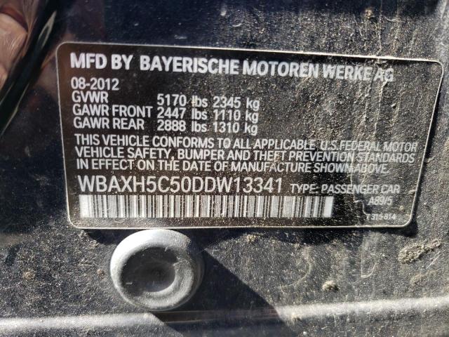 Photo 10 from auction – 2013 BMW 528 XI with VIN WBAXH5C50DDW13341