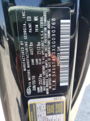 Photo 10 from auction – 2016 KIA OPTIMA LX with VIN 5XXGT4L3XGG090768