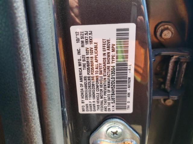 Photo 10 from auction – 2013 ACURA RDX TECHNO with VIN 5J8TB4H52DL013594
