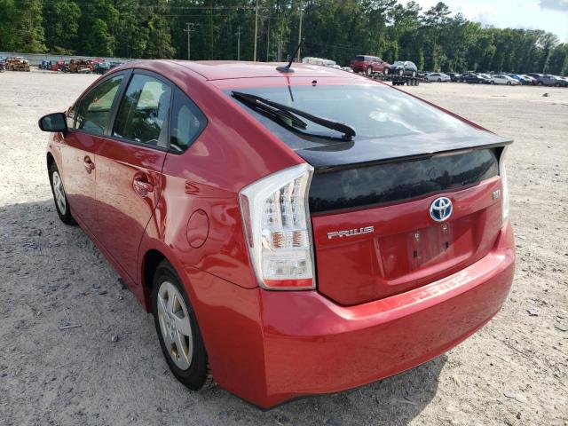 Photo 3 from auction – 2011 TOYOTA PRIUS with VIN JTDKN3DU8B5363483