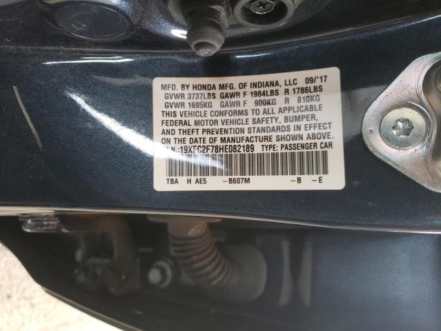 Photo 10 from auction – 2017 HONDA CIVIC EX with VIN 19XFC2F78HE082189