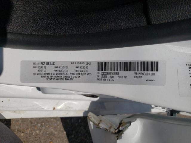 Photo 10 from auction – 2015 CHRYSLER 200 S with VIN 1C3CCCBG6FN644019