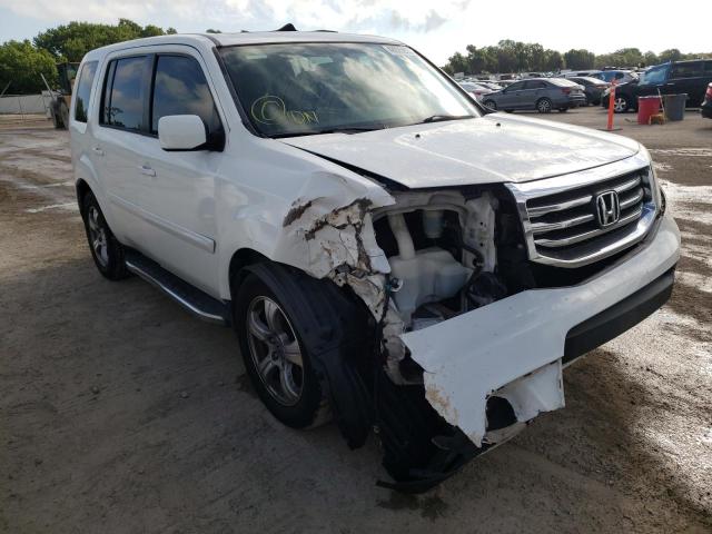 HONDA PILOT EXL 2013 with VIN 5FNYF3H58DB001018 - Photo from auction
