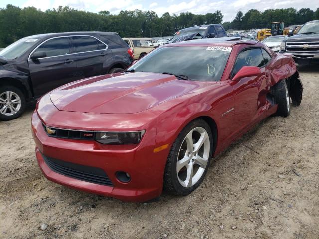 Photo 2 from auction – 2015 CHEVROLET CAMARO LT with VIN 2G1FF1E37F9179260