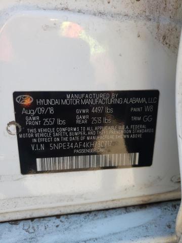 Photo 10 from auction – 2019 HYUNDAI SONATA LIM with VIN 5NPE34AF4KH730717
