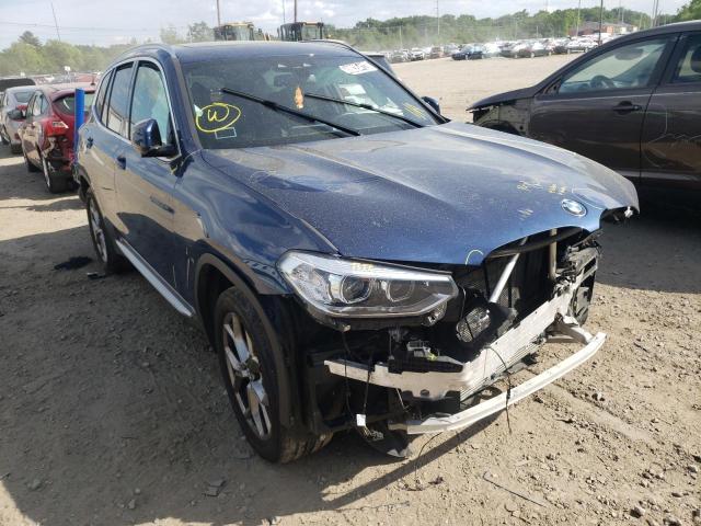 Photo 1 from auction – 2021 BMW X3 XDRIVE3 with VIN 5UXTY5C06M9F11519