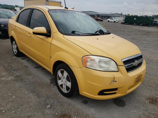 CHEVROLET AVEO LS 2009 with VIN KL1TD56E29B391923 - Photo from auction
