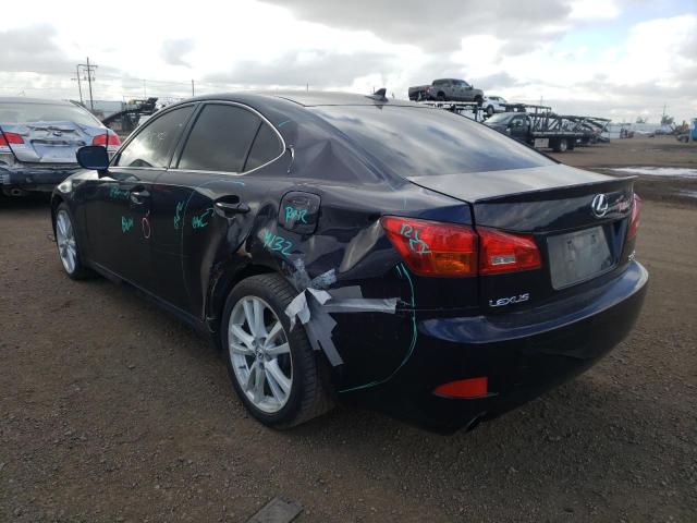 Photo 3 from auction – 2007 LEXUS IS 350 with VIN JTHBE262672009782