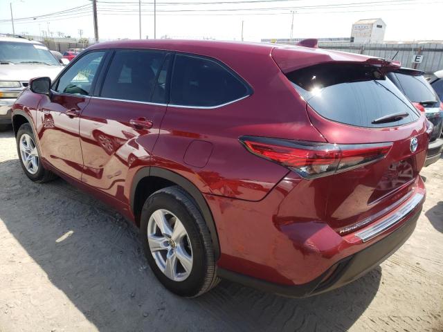 Photo 3 from auction – 2021 TOYOTA HIGHLANDER with VIN 5TDZARAH3MS010909