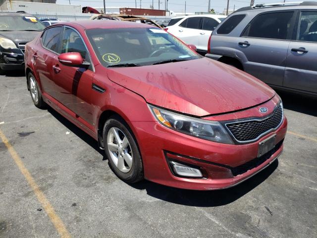 KIA OPTIMA LX 2015 with VIN 5XXGM4A75FG502578 - Photo from auction