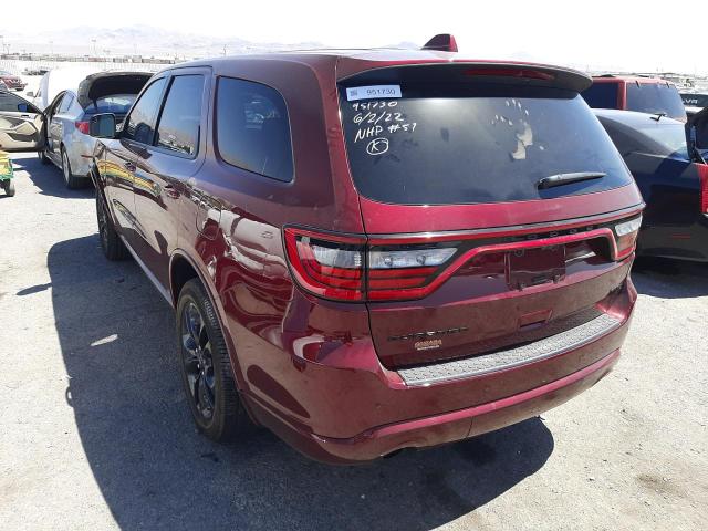 Photo 3 from auction – 2021 DODGE DURANGO GT with VIN 1C4RDHDG0MC519457