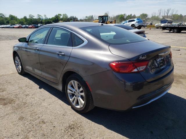 Photo 3 from auction – 2015 CHRYSLER 200 LIMITE with VIN 1C3CCCAB4FN639603