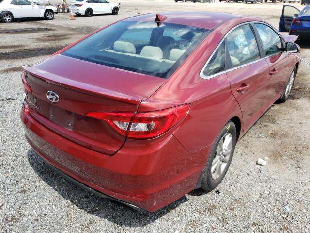 Photo 4 from auction – 2016 HYUNDAI SONATA SE with VIN 5NPE24AF2GH381180