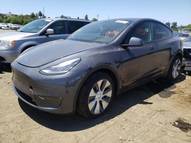 Photo 2 from auction – 2021 TESLA MODEL Y with VIN 5YJYGDEE2MF122201