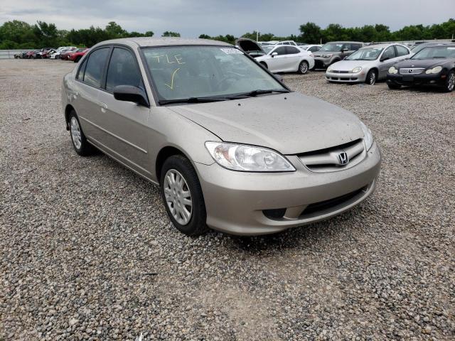 Photo 1 from auction – 2004 HONDA CIVIC LX with VIN 2HGES16564H641004