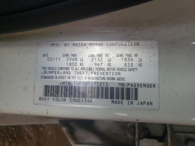 Photo 10 from auction – 2011 MAZDA 3 I with VIN JM1BL1UF0B1471213