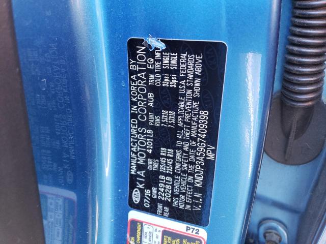 Photo 10 from auction – 2016 KIA SOUL + with VIN KNDJP3A59G7409398