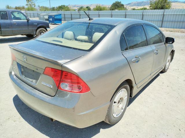 Photo 4 from auction – 2007 HONDA CIVIC HYBR with VIN JHMFA362X7S006354