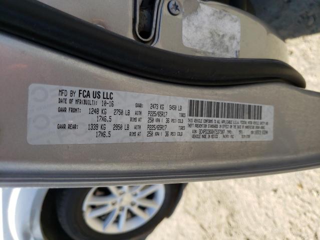 Photo 10 from auction – 2017 DODGE JOURNEY SX with VIN 3C4PDCBG6HT537307