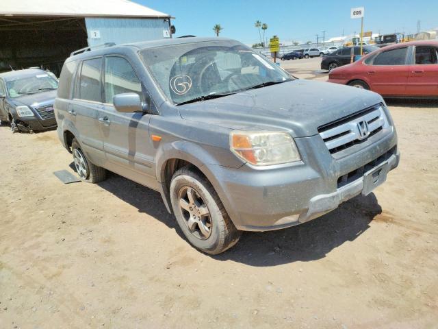 HONDA PILOT EXL 2007 with VIN 5FNYF187X7B005162 - Photo from auction