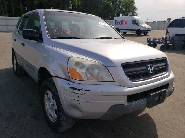 Photo 9 from auction – 2004 HONDA PILOT LX with VIN 2HKYF18124H582051