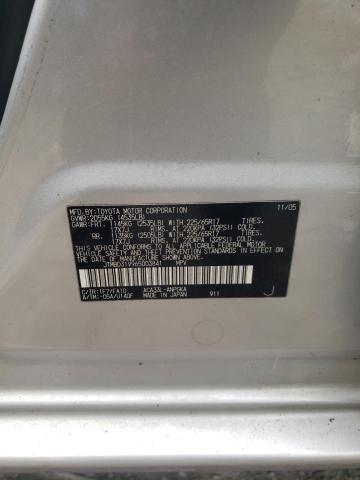 Photo 10 from auction – 2006 TOYOTA RAV4 LIMIT with VIN JTMBD31V965003841
