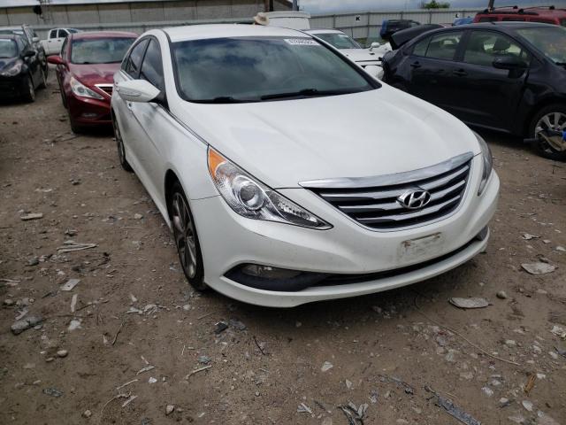 HYUNDAI SONATA SE 2014 with VIN 5NPEC4AB0EH888201 - Photo from auction