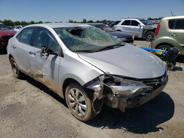 TOYOTA COROLLA L 2015 with VIN 2T1BURHE2FC378711 - Photo from auction