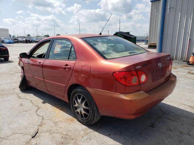 Photo 3 from auction – 2008 TOYOTA COROLLA CE with VIN 1NXBR32E38Z973169