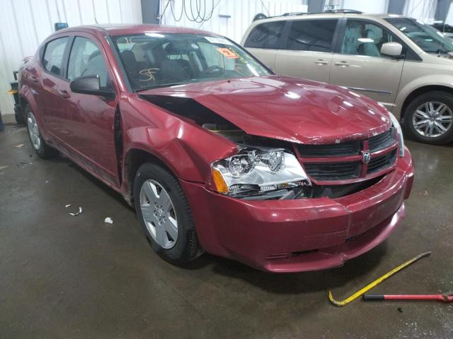 DODGE AVENGER SE 2008 with VIN 1B3LC46K98N175755 - Photo from auction