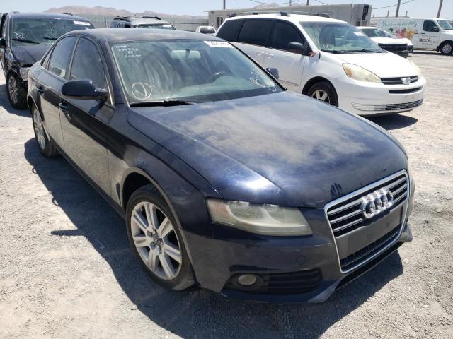 AUDI A4 PREMIUM 2010 with VIN WAUAFAFL2AN030497 - Photo from auction