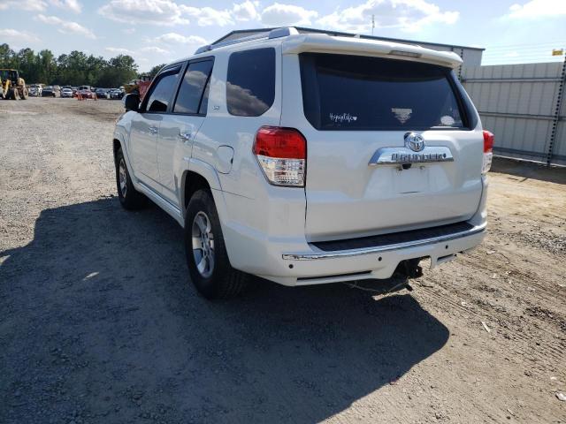 Photo 3 from auction – 2011 TOYOTA 4RUNNER SR with VIN JTEZU5JR4B5023322