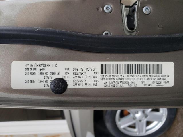 Photo 10 from auction – 2008 JEEP COMPASS SP with VIN 1J8FF47W18D560116