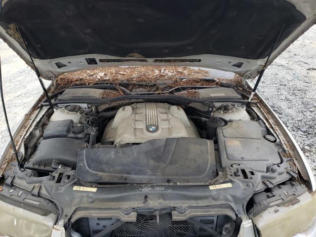 Photo 7 from auction – 2002 BMW 745 LI with VIN WBAGN63442DR00684
