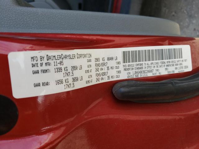 Photo 10 from auction – 2006 JEEP COMMANDER with VIN 1J8HG48K96C206087
