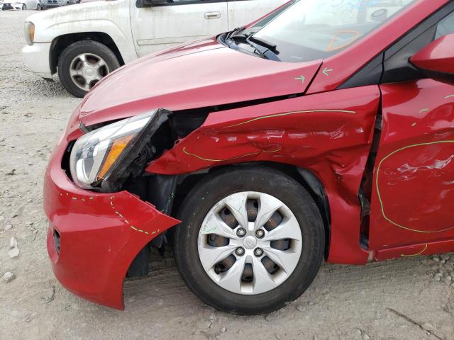 Photo 9 from auction – 2016 HYUNDAI ACCENT SE with VIN KMHCT4AE4GU090757