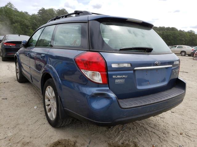 Photo 3 from auction – 2008 SUBARU OUTBACK with VIN 4S4BP63C986300587