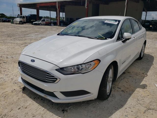 Photo 2 from auction – 2018 FORD FUSION SE with VIN 3FA6P0LU3JR156447