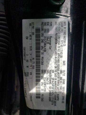 Фото 10 с аукциона – 2013 FORD FOCUS SE с VIN 1FADP3F29DL171279
