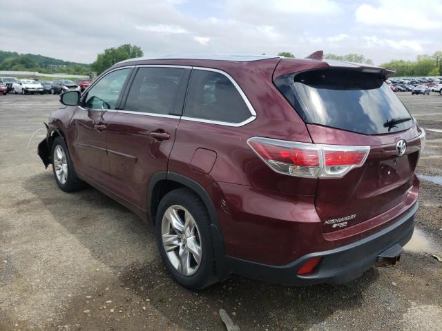 Photo 3 from auction – 2014 TOYOTA HIGHLANDER with VIN 5TDDKRFH9ES025724