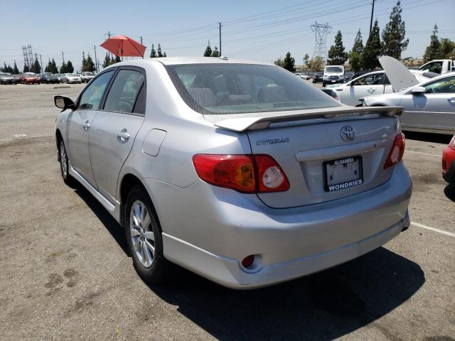Photo 3 from auction – 2009 TOYOTA COROLLA BA with VIN 1NXBU40E29Z014094
