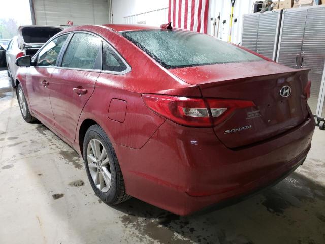 Photo 3 from auction – 2016 HYUNDAI SONATA SE with VIN 5NPE24AF6GH306630