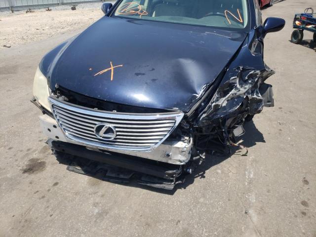 Photo 9 from auction – 2009 LEXUS LS 460 with VIN JTHBL46F595085192