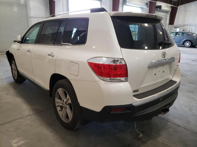 Photo 3 from auction – 2011 TOYOTA HIGHLANDER with VIN 5TDDK3EH2BS068635