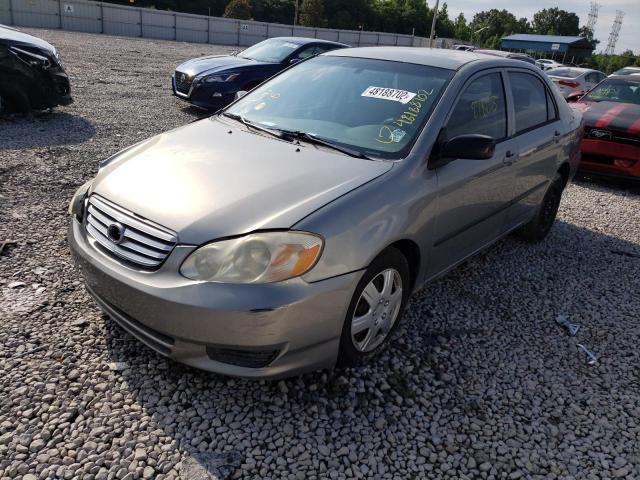 Photo 2 from auction – 2004 TOYOTA COROLLA CE with VIN JTDBR32EX42043182