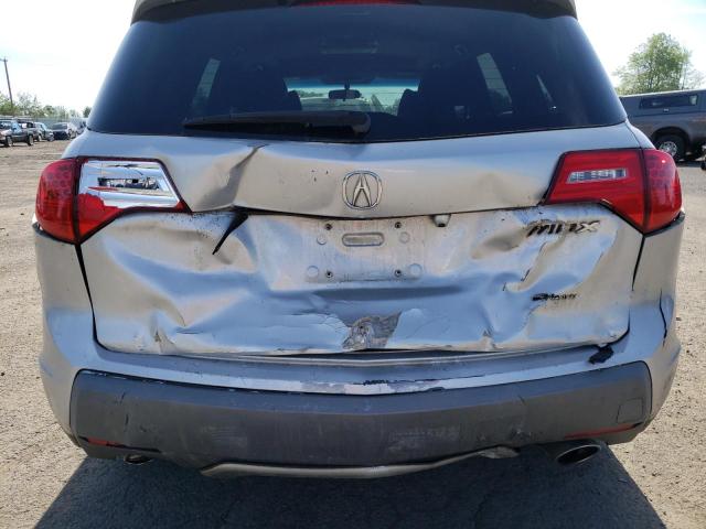 Photo 9 from auction – 2007 ACURA MDX TECHNO with VIN 2HNYD28437H500535