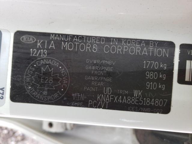 Photo 10 from auction – 2014 KIA FORTE EX with VIN KNAFX4A88E5184807